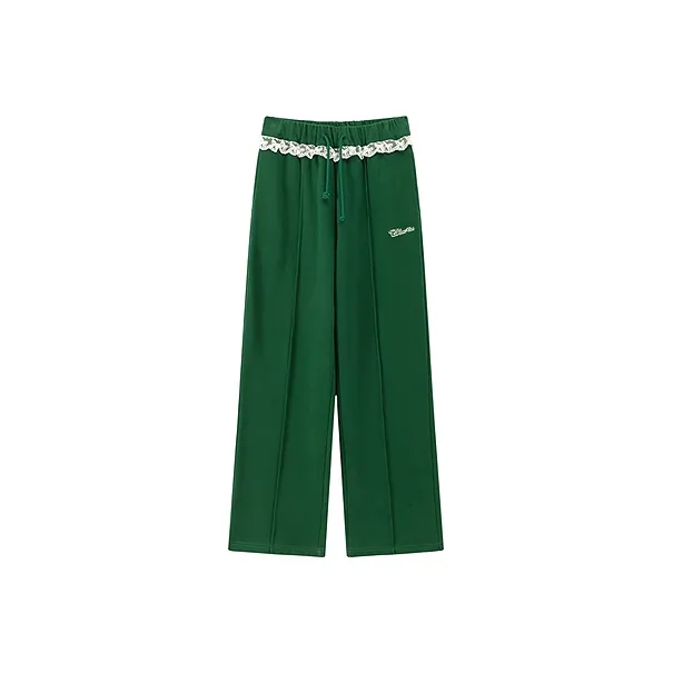 CHUU Casual Pants Women's Forest Green-0