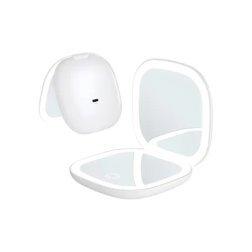 XIANLVE Foldable HD Double Sided LED Make Up Mirrors Portable