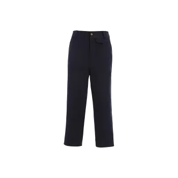 QIAOWANNI Casual Pants Women's Silver Galaxy Blue
