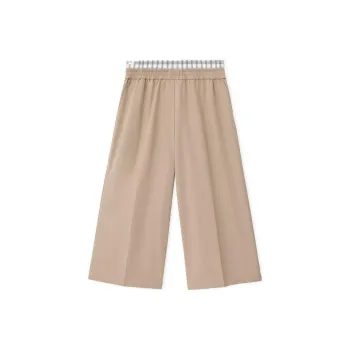LOEWE Wide Leg Cropped Trousers