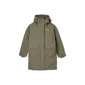 Columbia Rosewood Omnitech Parka Coat Women's Stone Green
