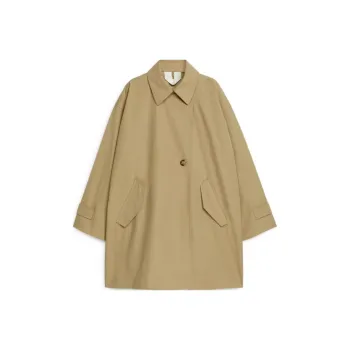 ARKET Trench Coat Women's Beige