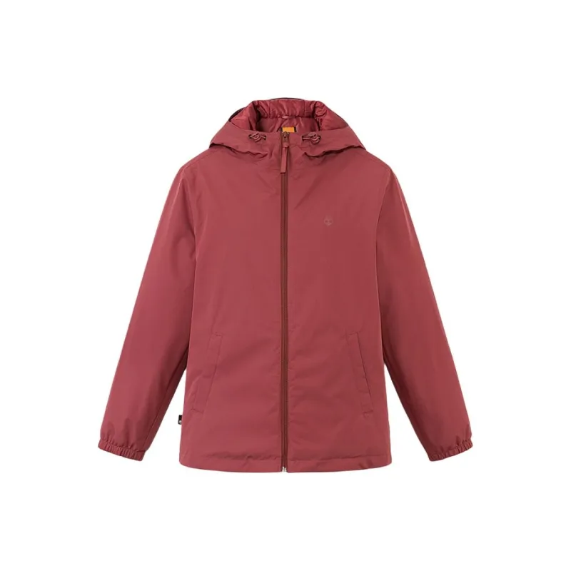 Timberland Outdoor Hiking Water Resistant Windproof Breathable Warm Windbreaker Jacket Women's Dark Red-0