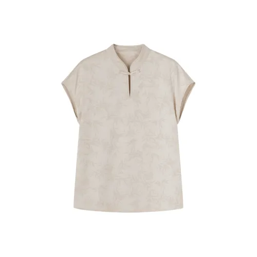 Ning Cai Yuer Shirts Women's Champagne Gold