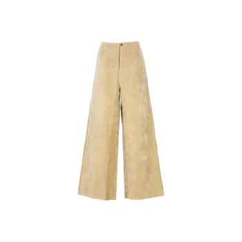 UMA WANG Velvet Wide Leg Pants