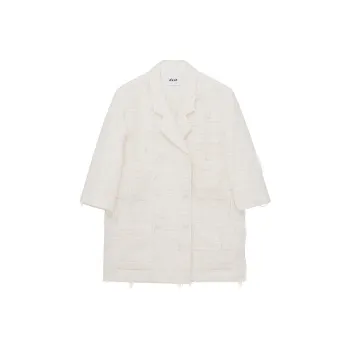 D'zzit Coats Women's White