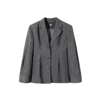 Ouyang Business Suit Women's Raven Feather Black