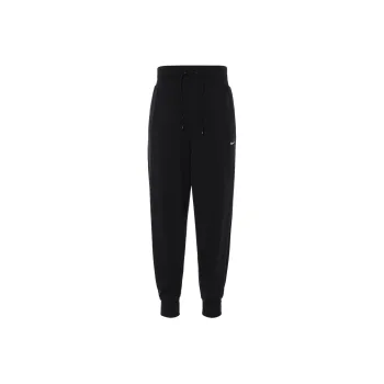 Nike Dri FIT One Women's High Waisted 7/8 French Terry Joggers Black