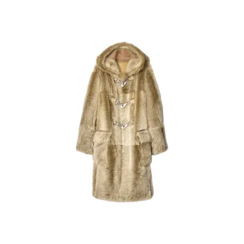 Burberry FW24 Coat Women's Beechwood Color