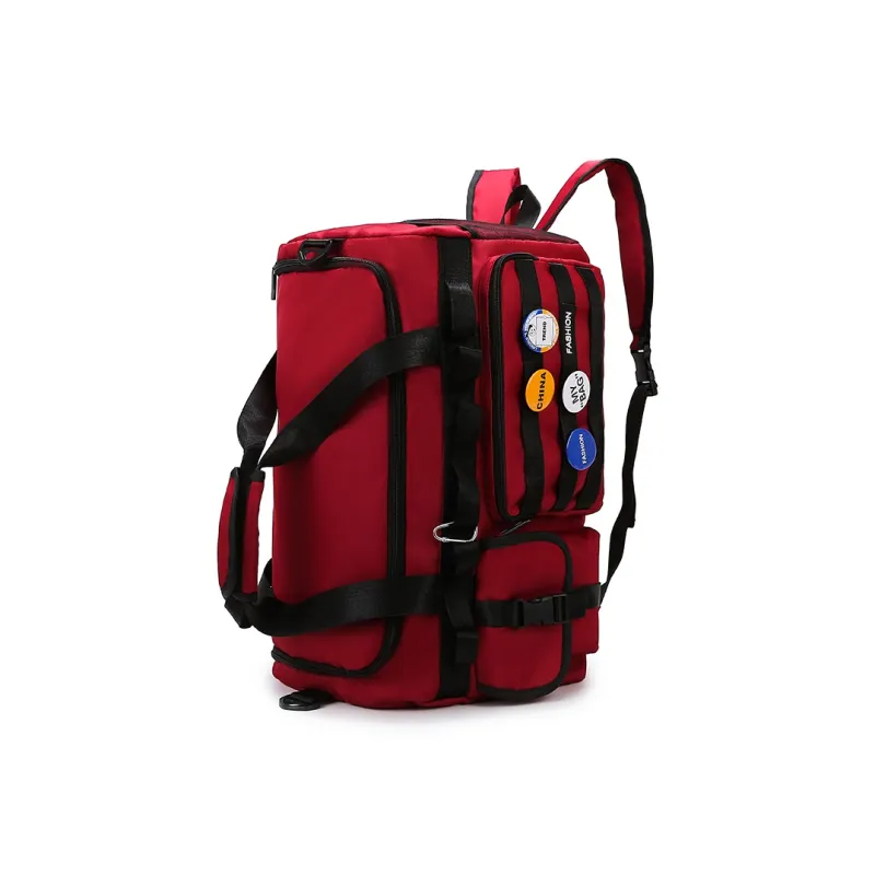 Yalu Nylon Travel Bag Unisex Multicolor-19