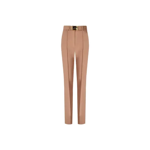 Elisabetta Franchi High Waist Cigarette Trousers