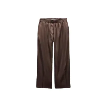 ZARA ZW Series Casual Pants Women's Marine Plum