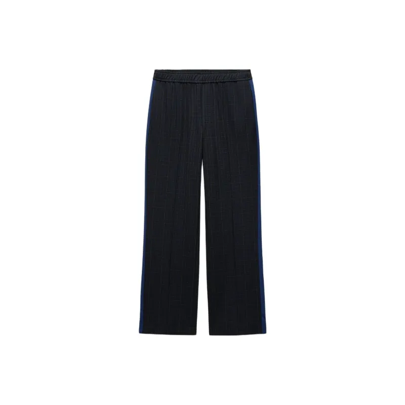 ZARA Casual Pants Women's Dark Blue-0