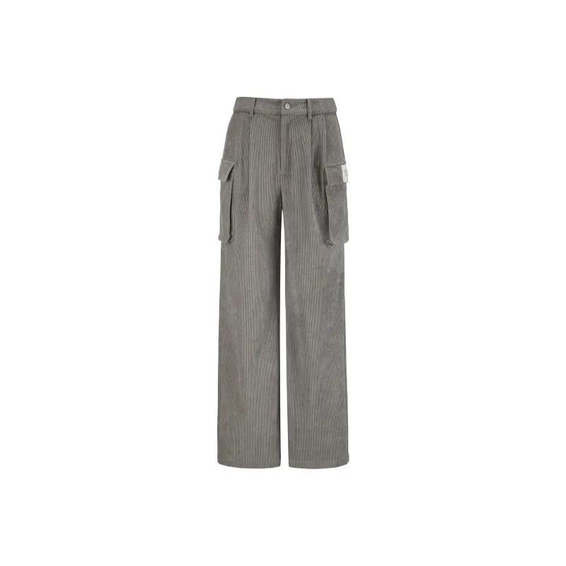 PUKI Casual Pants Women's Gray-0