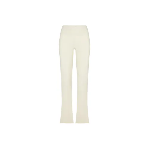 SKIMS SOFT t-shirt FOLDOVER PANT Casual Pants Women's BONE/Bone