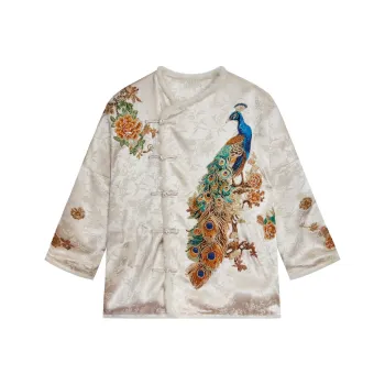 TCH Cropped Coats Women's Beige