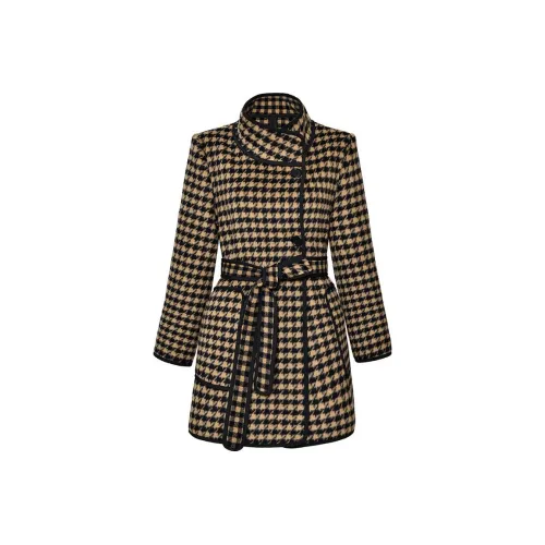 DIFFIE RIEGER Coats Women's Mocha