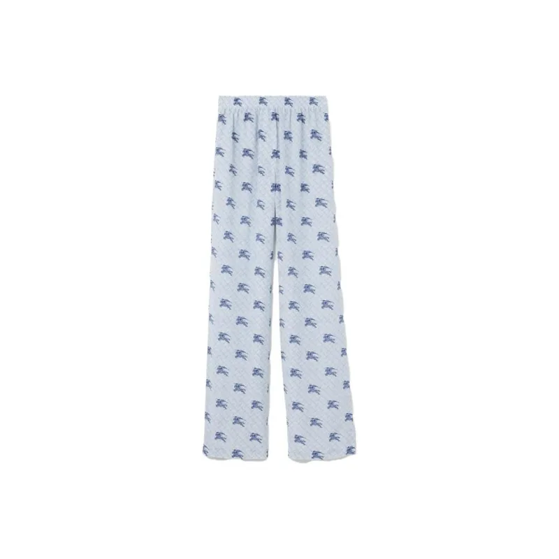 Burberry Casual Pants Women's Marine Blue-0