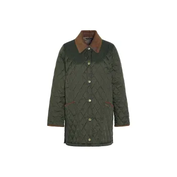 BARBOUR Puffer Jacket Women's Olive