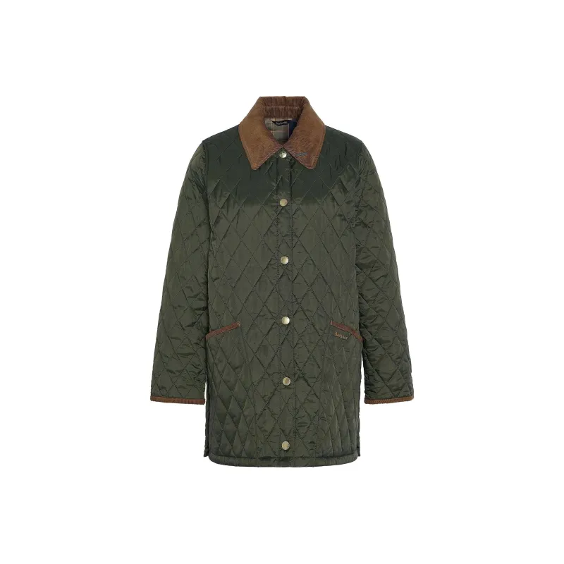 BARBOUR Puffer Jacket Women's Olive-0