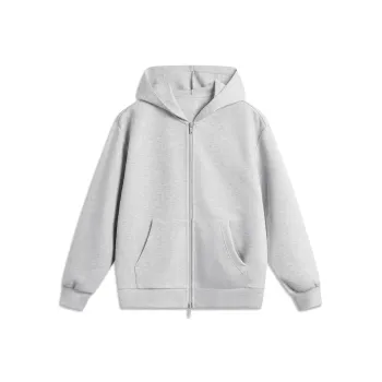 LiNing Sports Trend Series Sweatshirt Women's BC23 Heather Gray Light Lime