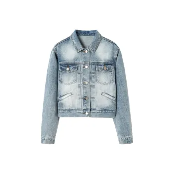 EKOOL Denim Jacket Women's Light Blue