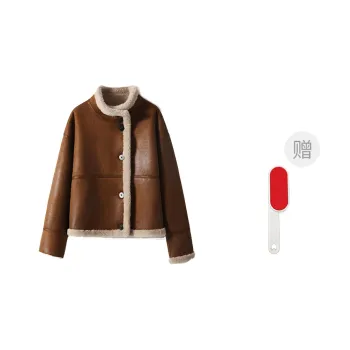 Kele Coco Fur Women's Chestnut Brown