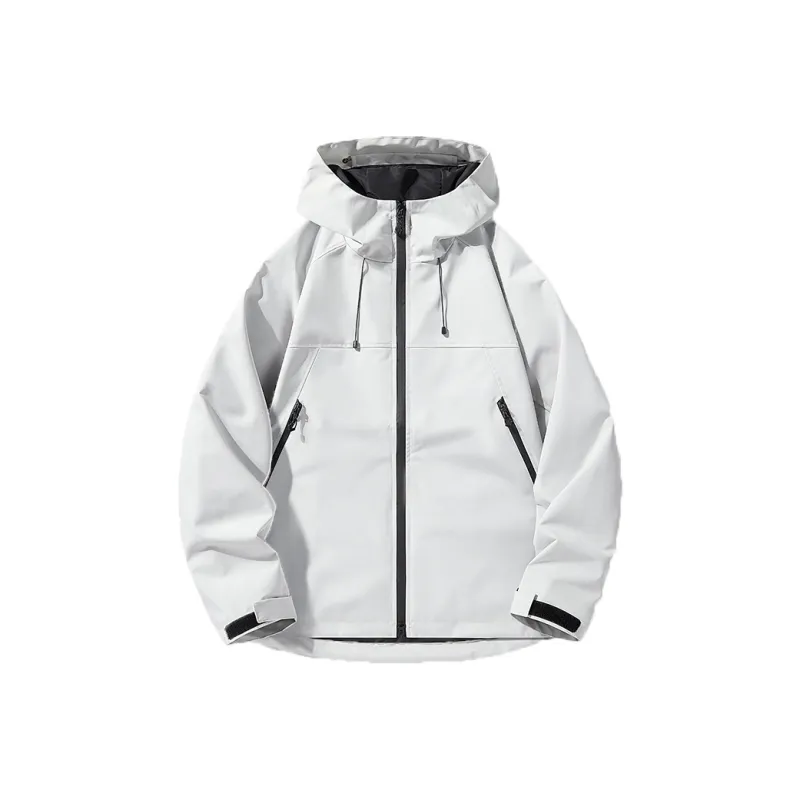 WJBS Outdoor Hiking Mountain Versatile Waterproof And Windproof Windbreaker Jacket Unisex-0