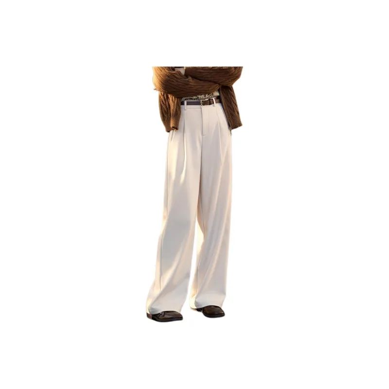 Mo Han Yi Mei Casual Pants Women's Ecru-0