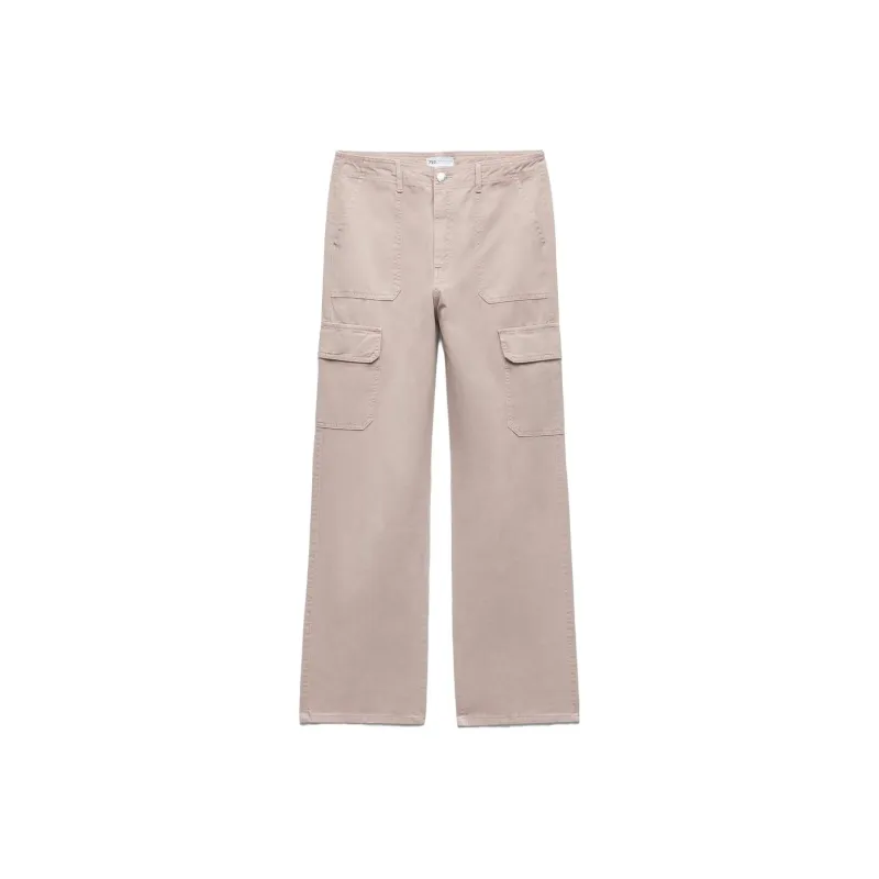 ZARA Casual Pants Women's Purple-0