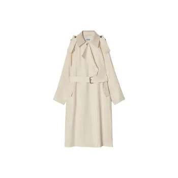 COS Trench Coat Women's Light Beige