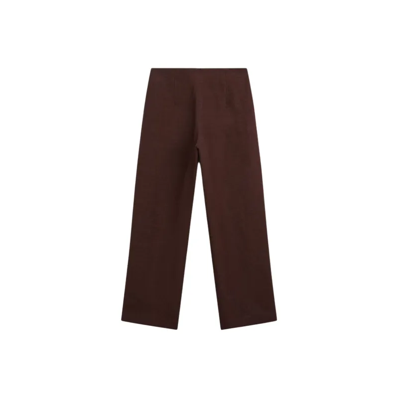 Massimo Dutti Suit Trouser Women's Red-1