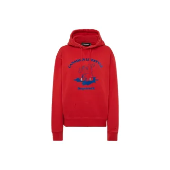DSQUARED 2 Canadian Lifestyle Graphic Printed Hoodie