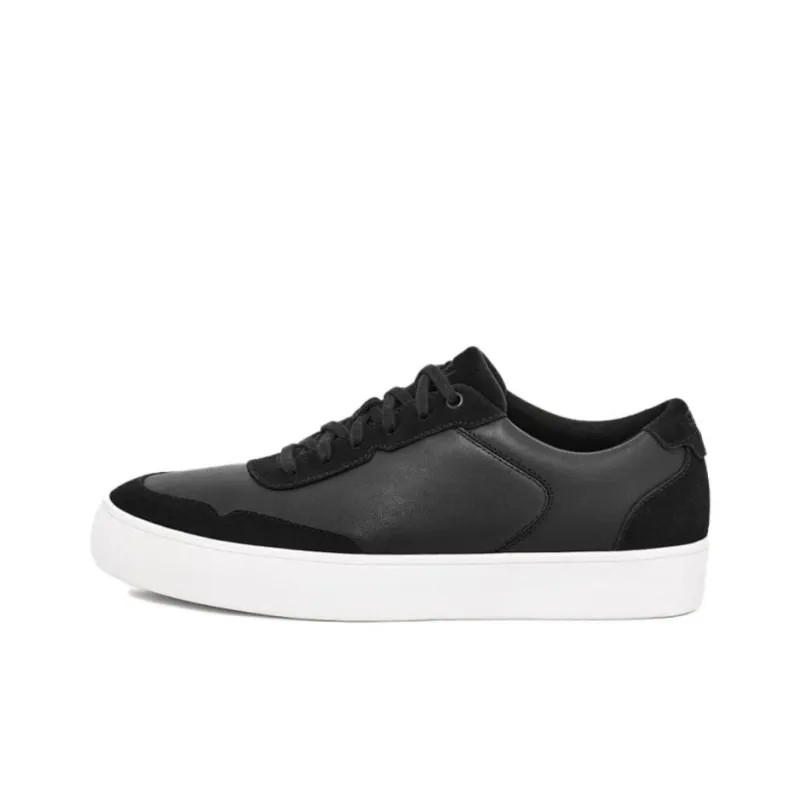 UGG Pearson Low Top Skateboard Shoes Unisex Black White-0