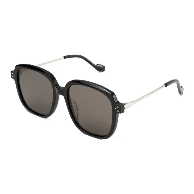 BOELEO Plate And Metal Square Sunglasses Unisex-0