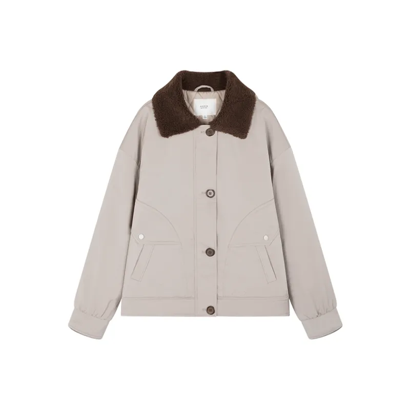 Mo Han Yi Mei Puffer Jacket Women's Greige-0