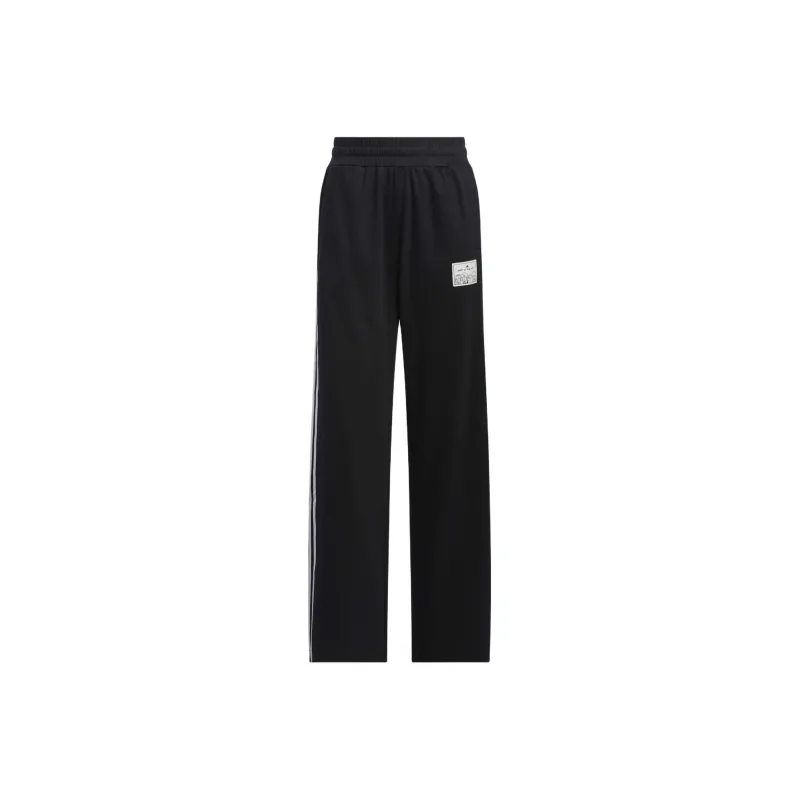 Adidas GRAPHIC KNIT JOGGERS Casual Pants Women's Black-0