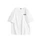 [Ice Silk Cooling]White (B Blue Heart Chest Logo)