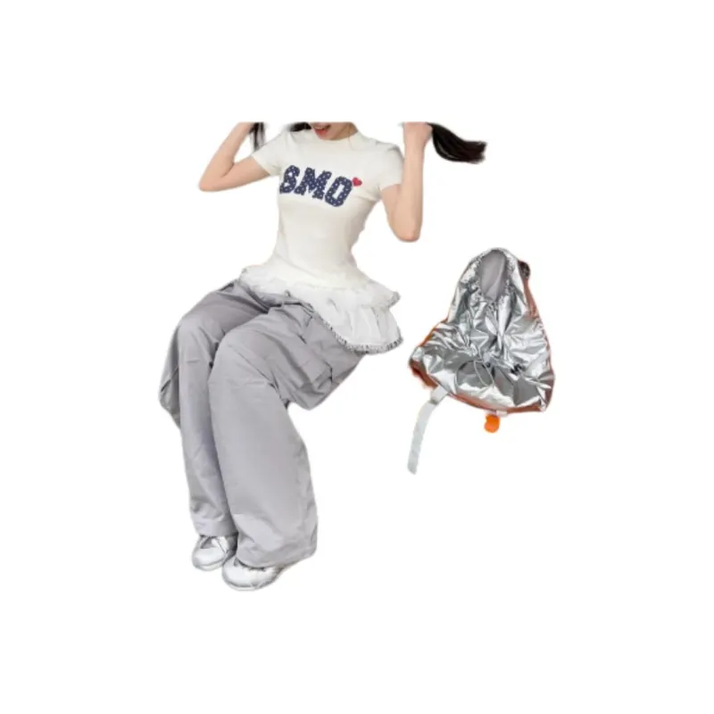 SMORODINA Set in Sleeve T Shirt Women's-2