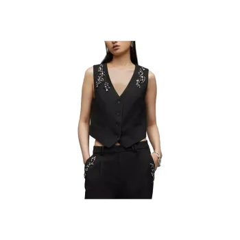 ALLSAINTS Vests Women's Black