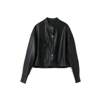 Yi Mengyuan Leather Jacket Women's