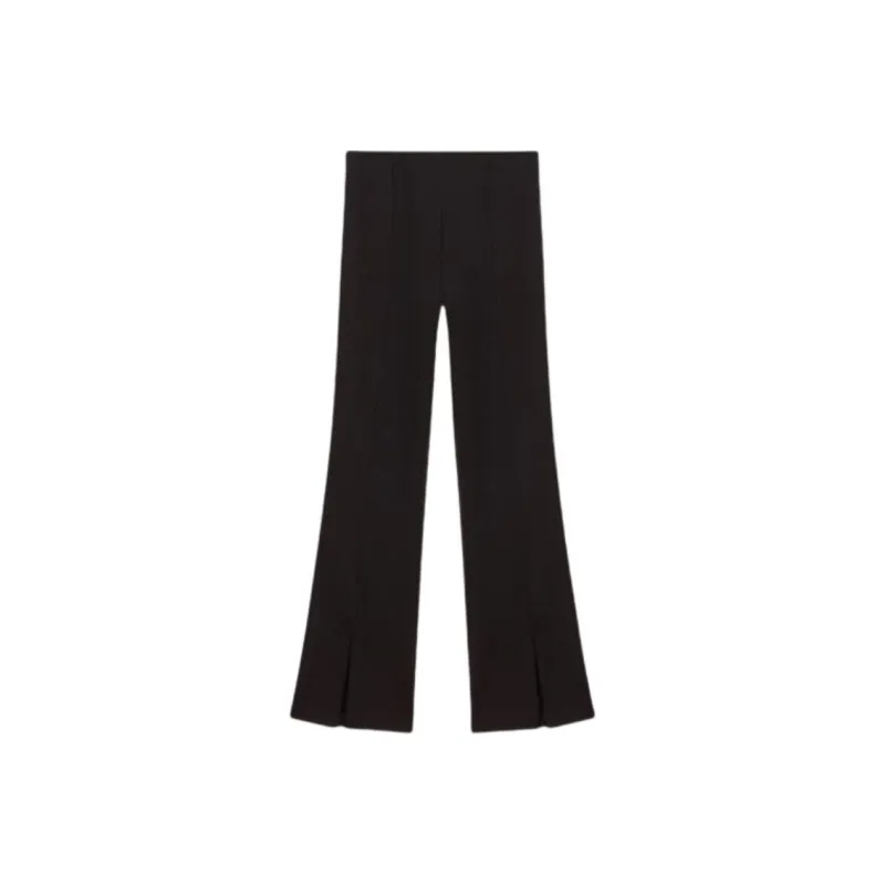 Maje Split detailed Flared Trousers-0