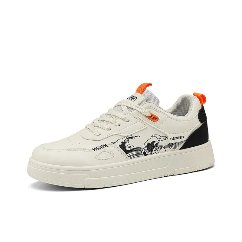 RENBEN Waterproof And Slip Resistant Low Top Skateboard Shoes Men's-9