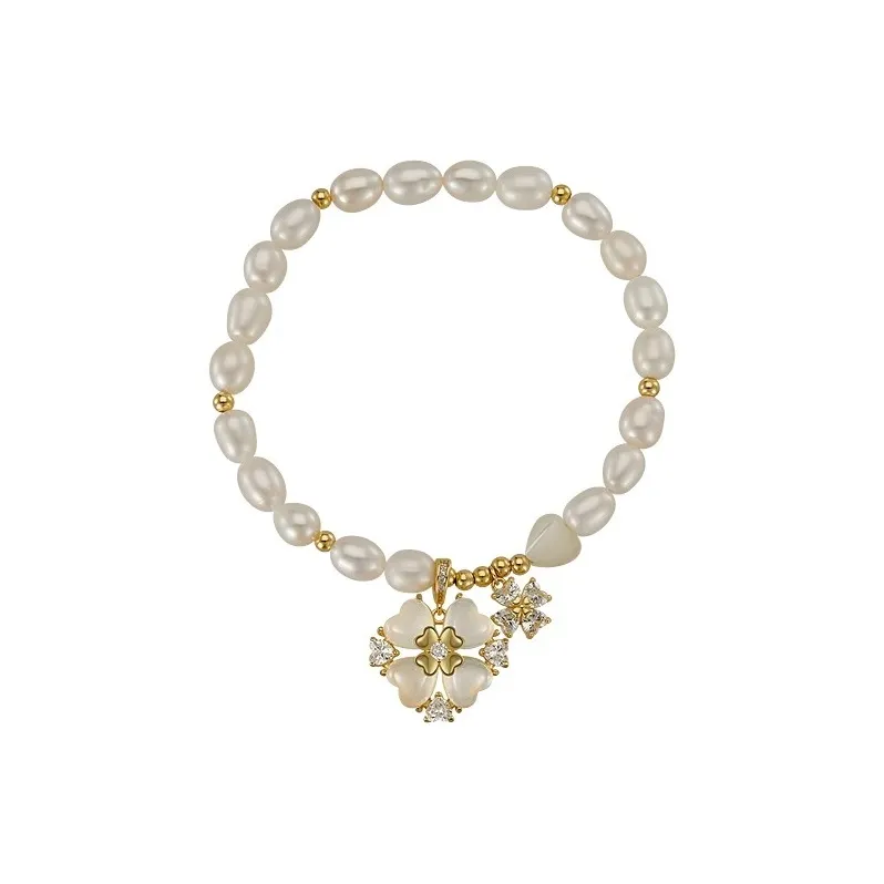 RiotLILY Pearl Daily Wear Commute Refined Elegant Beaded Bracelet Women's-0