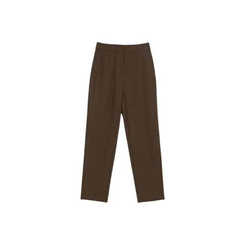 Yiner Casual Pants Women's Chestnut-0
