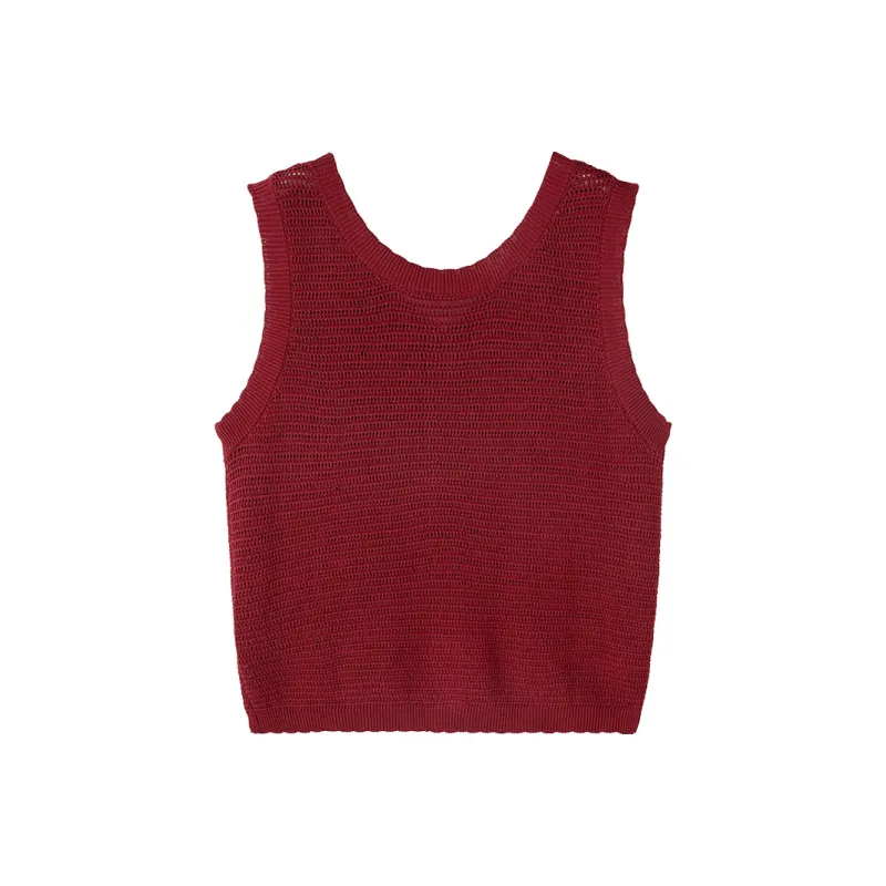XIANGYING Tank Tops Women's Red-1
