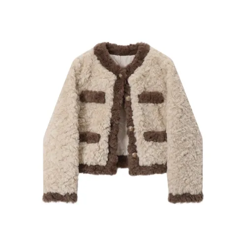 Juden Choi Velvet feel Coat Women's Image Color