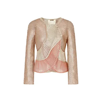 GIORGIO ARMANI Pearlised Nappa leather Jacket
