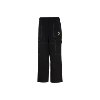 Santa Cruz X PUMA SUMMER CAMP Casual Pants Women's Black