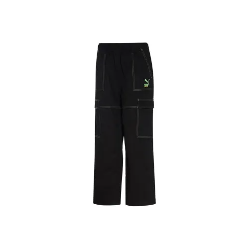Santa Cruz X PUMA SUMMER CAMP Casual Pants Women's Black